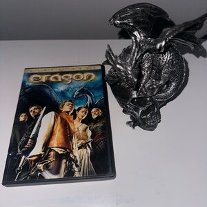 Eragon DVD with Dragon Skull Figurine